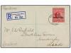 ✉ LEVANTE: CORREO INGLES. 1913. SMYRNA to ENGLAND. 24 piastr