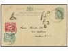✉ MALAYA. 1921. PENANG to LONDON. 2 cts. green postal statio