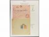 ✉ IRAN. 1921-22. Fourteen covers with diverse frankings all 
