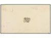 ✉ IRAN. 1879. SCHIRAS to ISFAHAN. 5 ch. black and rose with 