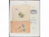 ✉ IRAN. 1910-11. Forty nine covers, diverse franings (see we