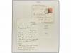 ✉ IRAN. 1922. OVPR. CONTROLE 1922 issue. Thirteen covers (on