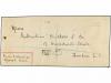 ✉ IRAN. 1923. MECHED to LONDON. Large registered envelope fr