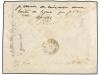 ¿ IRAN. 1902. TAURIS to TEHERAN. 10 ch. grey postal stationa