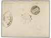 ✉ IRAN. 1904. SULTANABAD to SWITZERLAND. 12 ch. rose postal 