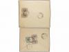 ✉ IRAN. 1911-21 issue. Ninetten registered internal covers, 