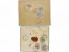 ✉ IRAN. 1911-21 issue. Ninetten registered internal covers, 