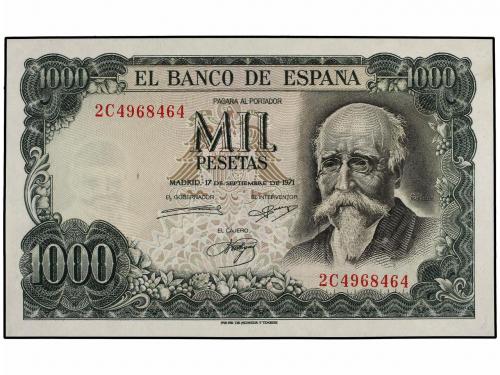 ESTADO ESPAÑOL. Lote 2 billetes 1.000 Pesetas. 17 Septiembre