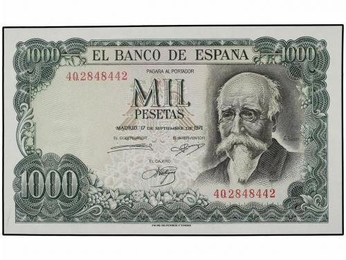 ESTADO ESPAÑOL. Lote 2 billetes 1.000 Pesetas. 17 Septiembre