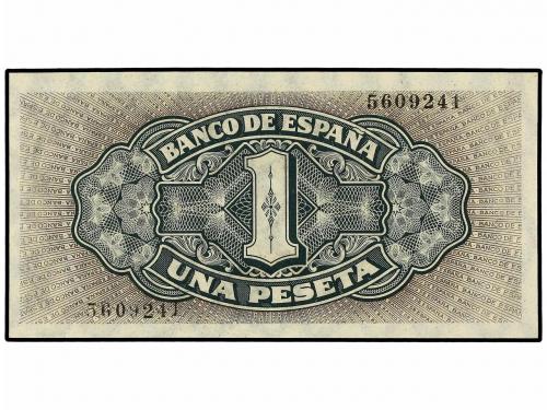 ESTADO ESPAÑOL. Lote 2 billetes 1 Peseta. 4 Septiembre 1940.