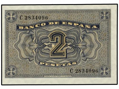 ESTADO ESPAÑOL. Lote 2 billetes 2 Pesetas. 30 Abril 1938. Ca