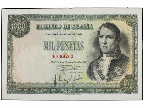 ESTADO ESPAÑOL. Lote 2 billetes 1.000 Pesetas. 4 Noviembre 1