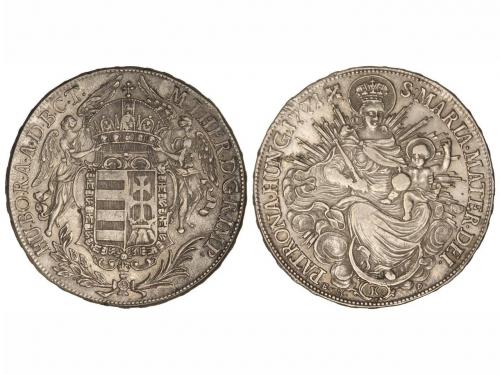 HUNGRÍA. Thaler. 1771-K. MARIA TERESA. KREMNITZ. E.V.M.-D. 2