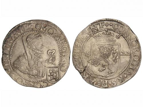 HOLANDA. Daaler. 1622. UTRECH. MO.ARG.PRO.CONFO.BELG.TRAIEC.