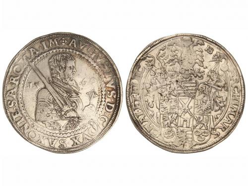 ESTADOS ALEMANES. Thaler. 1560-H.B. SAXONY-ALBERTINE. DRESDE