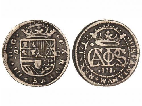 CARLOS III Pretendiente. 2 Reales. 1712. BARCELONA. 4,76 grs
