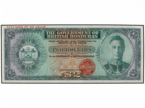 BILLETES EXTRANJEROS. 2 Dólares. HONDURAS BRITÁNICAS. Jorge 