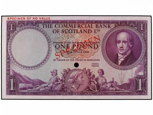 BILLETES EXTRANJEROS. 1 Libra. ESCOCIA. Lord Cockburn. Con t