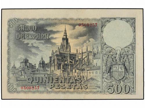 ESTADO ESPAÑOL. 500 Pesetas. 21 Octubre 1940. Entierro del C