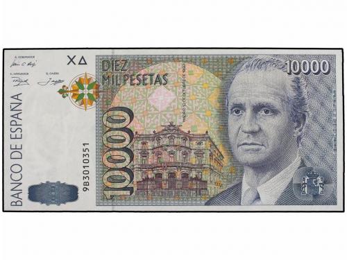 JUAN CARLOS I. 10.000 Pesetas. 12 Octubre 1992. Juan Carlos