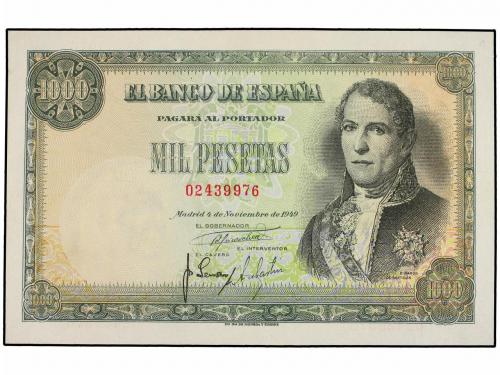 ESTADO ESPAÑOL. 1.000 Pesetas. 4 Noviembre 1949. Ramón de Sa