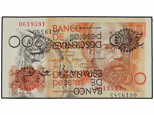 JUAN CARLOS I. 200 Pesetas. 16 Septiembre 1980. Clarín. Sin