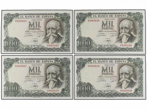 ESTADO ESPAÑOL. Lote 24 billetes 1.000 Pesetas. 17 Septiembr