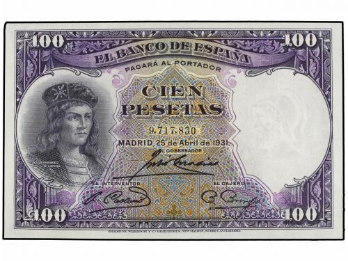 GUERRA CIVIL, ZONA REPUBLICANA. Lote 2 billetes 100 Pesetas.