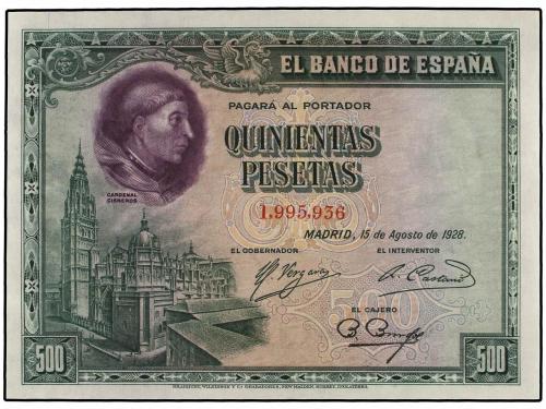 GUERRA CIVIL, ZONA REPUBLICANA. Lote 3 billetes 500 Pesetas.