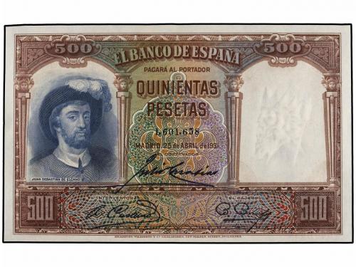 GUERRA CIVIL, ZONA REPUBLICANA. Lote 3 billetes 500 Pesetas.