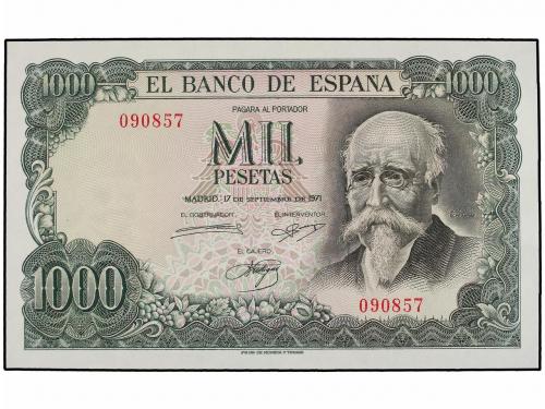 ESTADO ESPAÑOL. Lote 2 billetes 1.000 Pesetas. 17 Septiembre