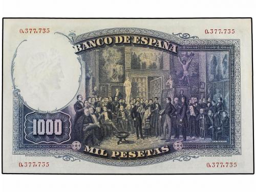 GUERRA CIVIL, ZONA REPUBLICANA. Lote 2 billetes 1.000 Peseta