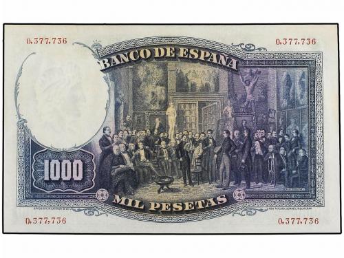 GUERRA CIVIL, ZONA REPUBLICANA. Lote 2 billetes 1.000 Peseta