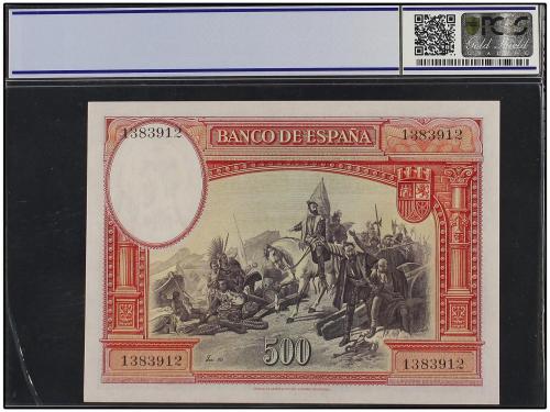 GUERRA CIVIL, ZONA REPUBLICANA. Lote 2 billetes 500 Pesetas.