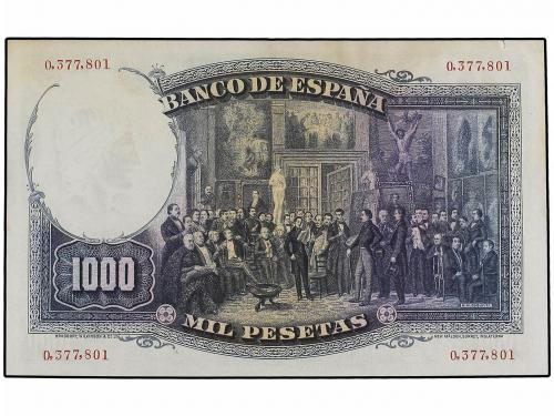GUERRA CIVIL, ZONA REPUBLICANA. 1.000 Pesetas. 25 Abril 1931