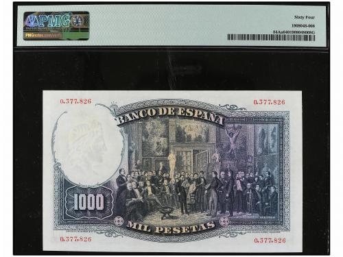 GUERRA CIVIL, ZONA REPUBLICANA. 1.000 Pesetas. 25 Abril 1931