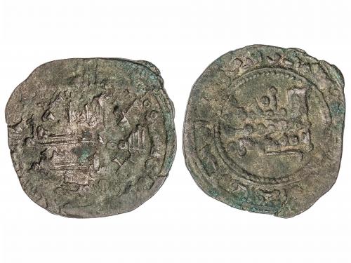 TAIFAS-HAMUDIES. Dirham. 440H. MUHAMMAD AL-MAHDÍ BEN IDRIS. 