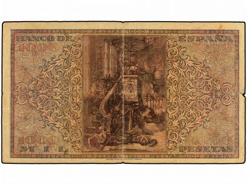 ESTADO ESPAÑOL. 1.000 Pesetas. 20 Mayo 1938. Defensa del Púl