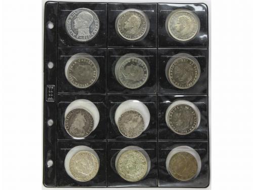 LOTES y COLECCIONES. Lote 23 monedas y 1 medalla. FELIPE II 