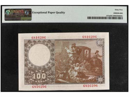 ESTADO ESPAÑOL. Lote 2 billetes 100 Pesetas. 2 Mayo 1948. Ba