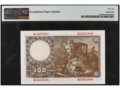 ESTADO ESPAÑOL. Lote 2 billetes 100 Pesetas. 2 Mayo 1948. Ba