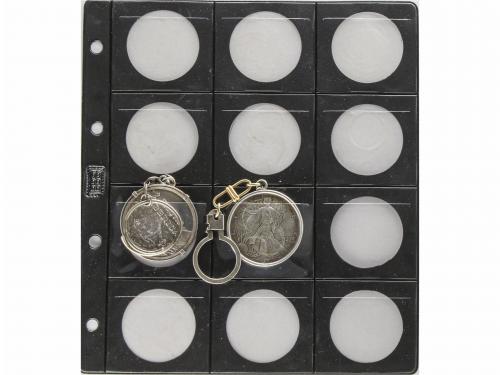 LOTES y COLECCIONES. Lote 30 monedas. Siglo XIX-XX. AR, AE, 