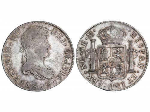 FERNANDO VII. 8 Reales. 1819. GUATEMALA. M. 26,77 grs. (Algo