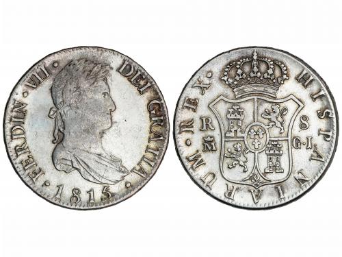 FERNANDO VII. 8 Reales. 1815. MADRID. G.J. 26,78 grs. AC-126