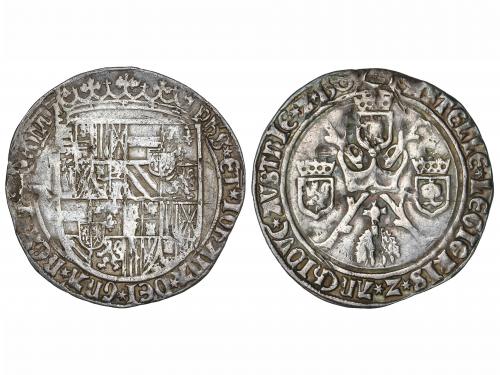JUANA Y FELIPE I. 1 Real. 1505. AMBERES. Anv.: PhS;ET;IOhANA
