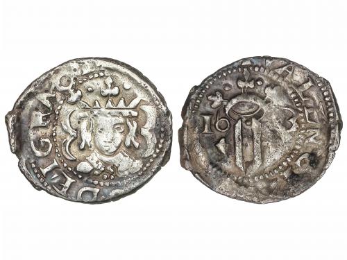 FELIPE IV. Divuité. 1623. VALENCIA. 1,98 grs. Sin valor en a