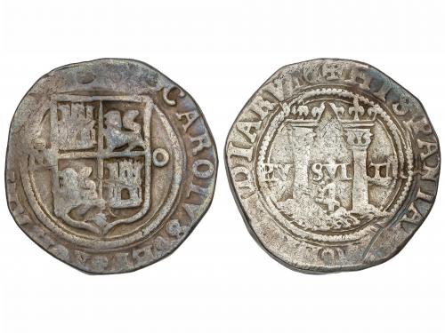 JUANA Y CARLOS. 4 Reales. S/F. MÉXICO. Anv.: 0 - O. CAROLVS.