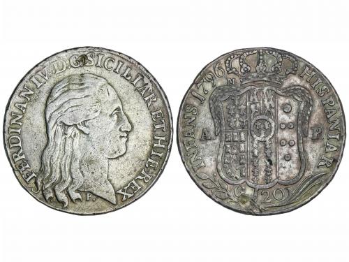 INFANTES DE ESPAÑA. Piastra (120 Grana). 1796-P. FERNANDO DE