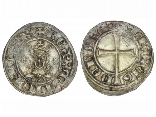 CATALUNYA-ARAGÓN. Dobler. SANÇ DE MALLORCA. Anv.: + REX MAIO