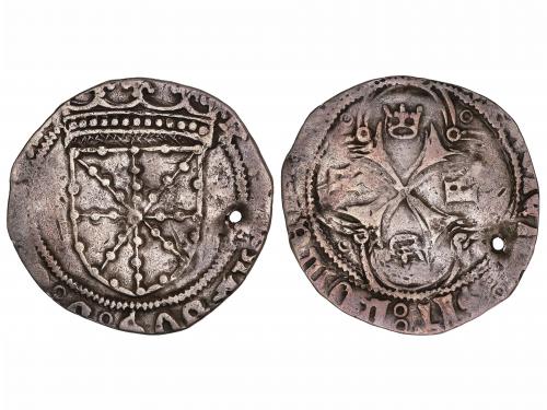 REINO DE NAVARRA. Real. FERNANDO II. PAMPLONA. Anv.: FE(RDIN